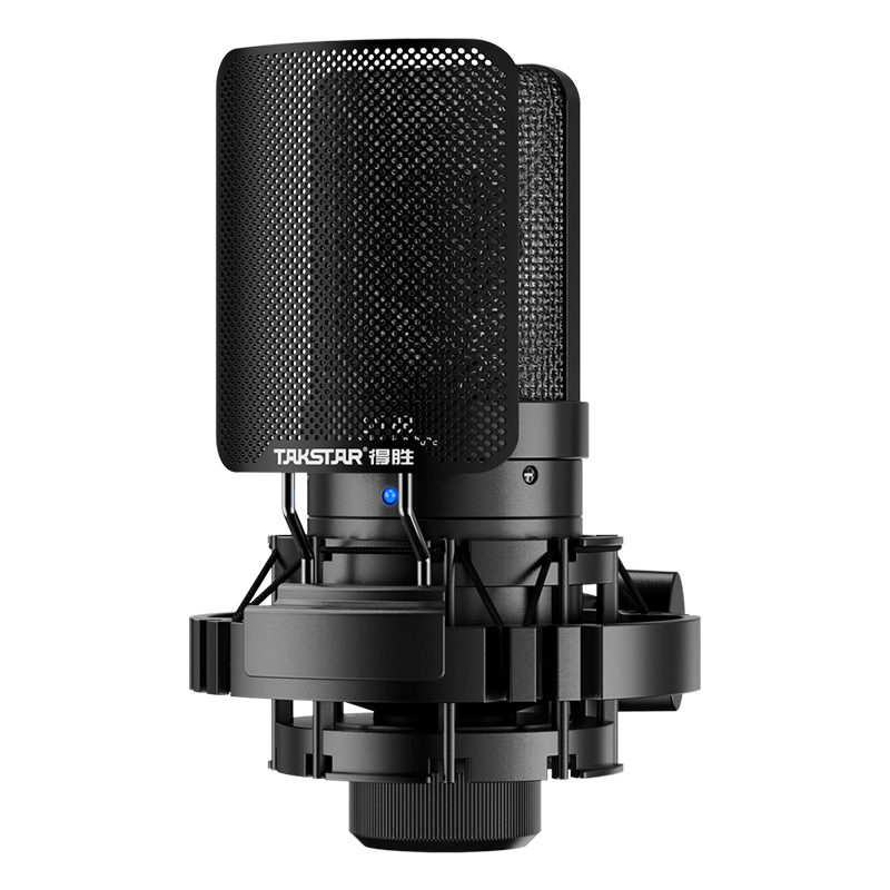 得胜SM-8B电容麦克风直播K歌设备整套手机电脑声卡唱歌录音话筒